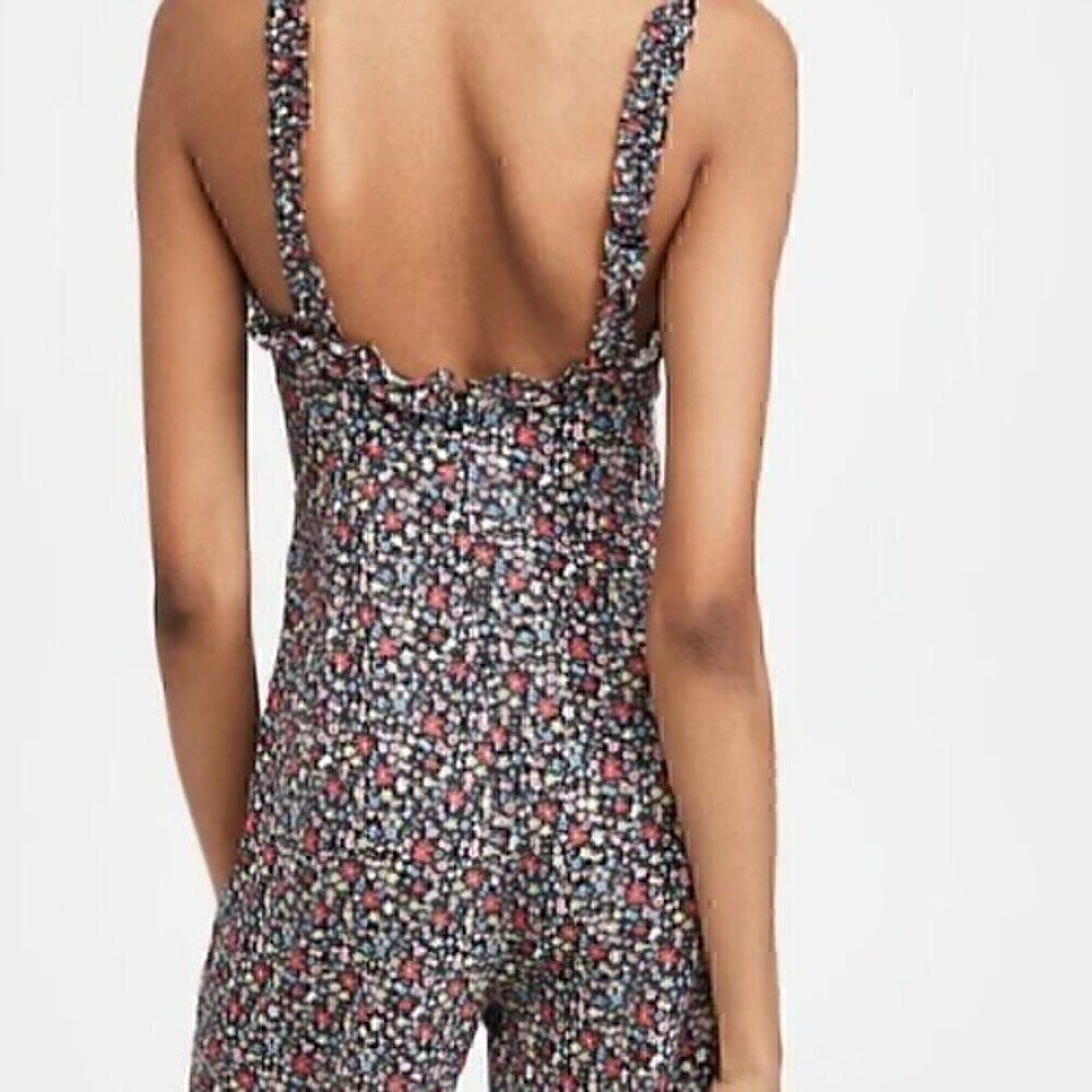 Charlie Holiday Women's Mason Jumpsuit, Festive Floral Dark, M - Picture 3 of 8